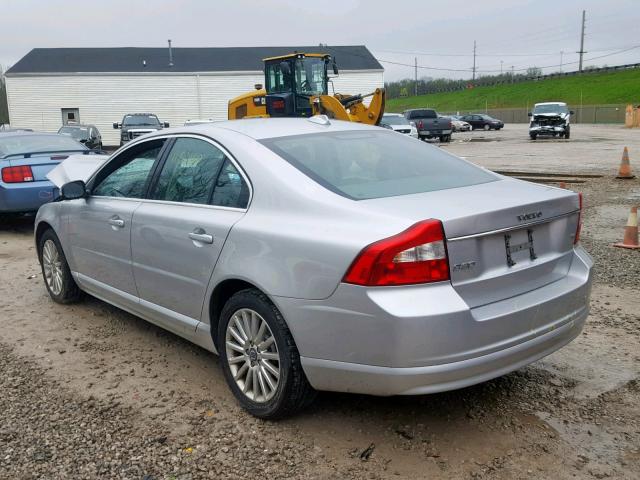 YV1AS982781050371 - 2008 VOLVO S80 3.2 SILVER photo 3