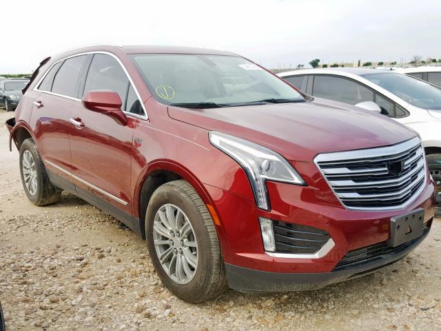 1GYKNBRS2HZ313269 - 2017 CADILLAC XT5 LUXURY RED photo 1