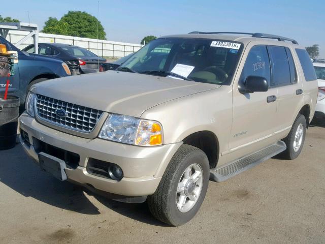 1FMZU63K34ZA11499 - 2004 FORD EXPLORER X TAN photo 2