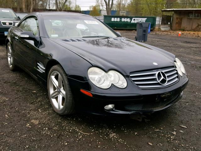 WDBSK75F93F056267 - 2003 MERCEDES-BENZ SL 500R BLACK photo 1