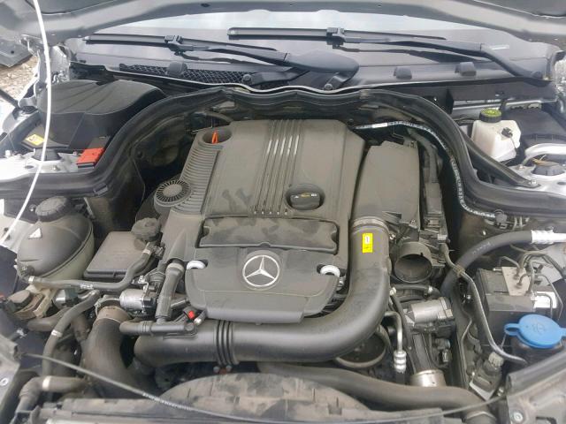 WDDGJ4HB1DF997138 - 2013 MERCEDES-BENZ C 250 SILVER photo 7