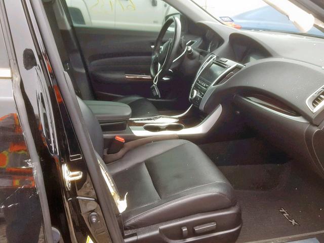 19UUB3F7XFA009181 - 2015 ACURA TLX ADVANC BLACK photo 5