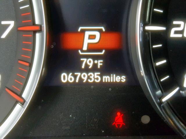 19UUB3F7XFA009181 - 2015 ACURA TLX ADVANC BLACK photo 8