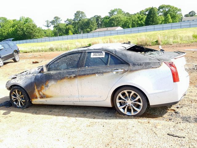 1G6AB5RA5F0127281 - 2015 CADILLAC ATS LUXURY WHITE photo 9