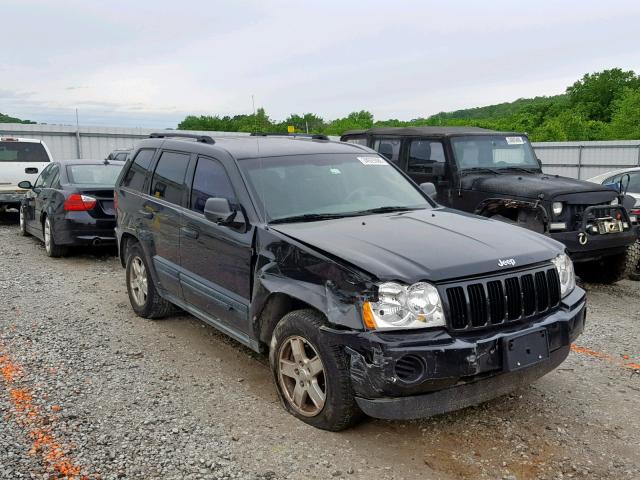 1J4GR48K25C590543 - 2005 JEEP GRAND CHER BLACK photo 1