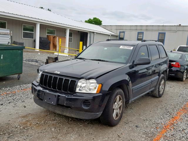 1J4GR48K25C590543 - 2005 JEEP GRAND CHER BLACK photo 2