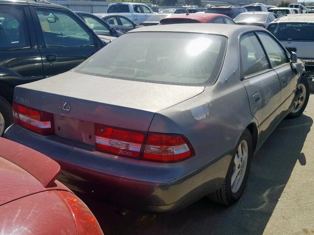 JT8BF28G810333700 - 2001 LEXUS ES 300 TAN photo 4