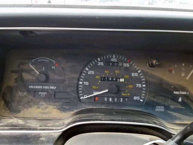 1FACP5741MG239414 - 1991 FORD TAURUS GL RED photo 8