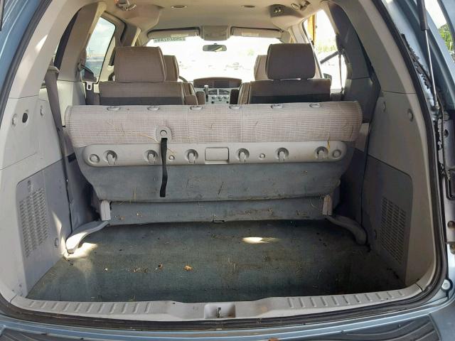 5N1BV28U54N320626 - 2004 NISSAN QUEST S BLUE photo 9