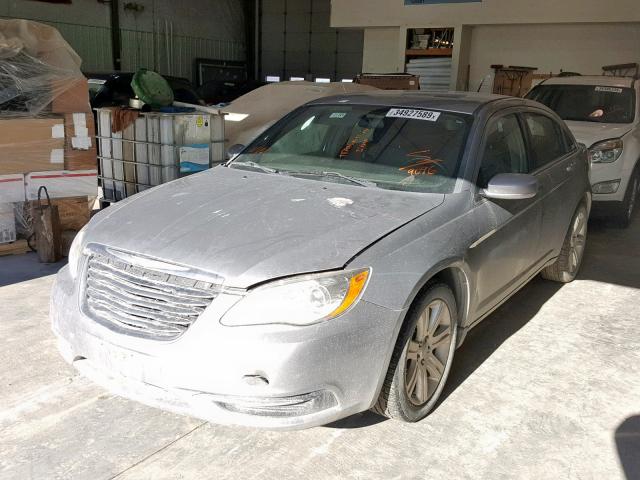 1C3CCBBB9DN539096 - 2013 CHRYSLER 200 TOURIN SILVER photo 2