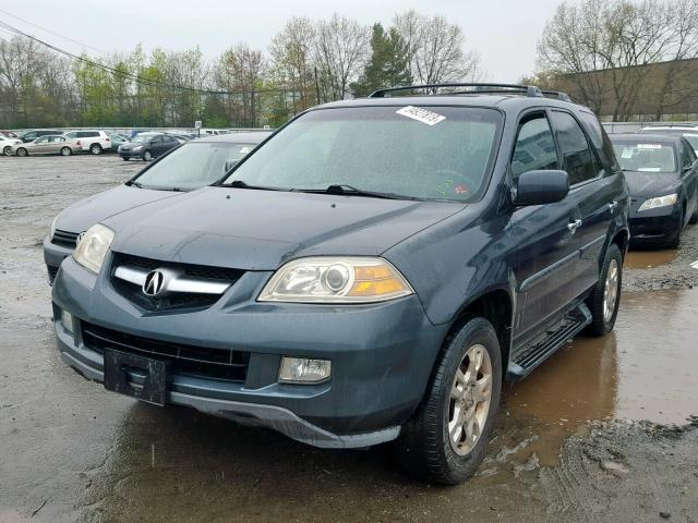 2HNYD18676H537291 - 2006 ACURA MDX TOURIN TWO TONE photo 2