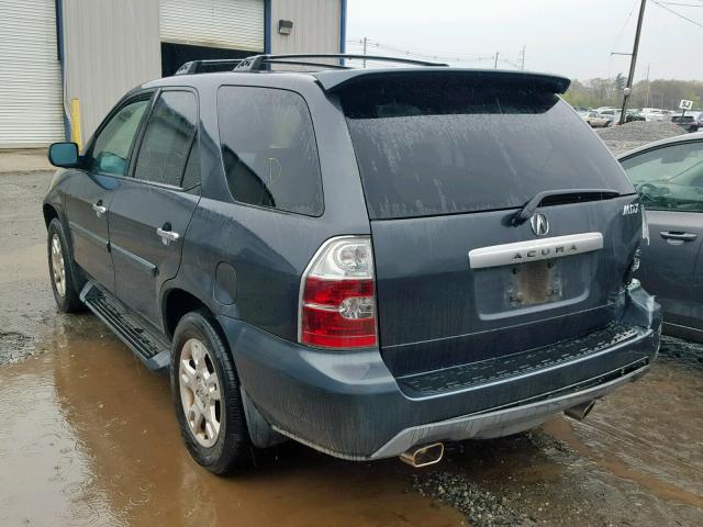 2HNYD18676H537291 - 2006 ACURA MDX TOURIN TWO TONE photo 3