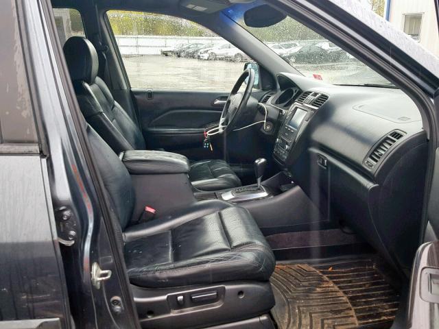 2HNYD18676H537291 - 2006 ACURA MDX TOURIN TWO TONE photo 5