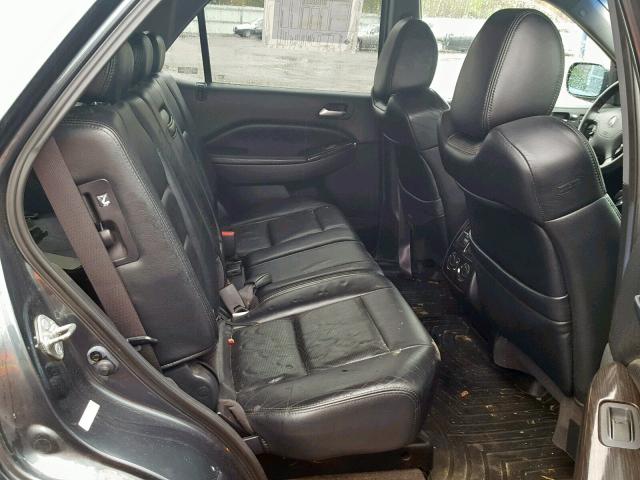 2HNYD18676H537291 - 2006 ACURA MDX TOURIN TWO TONE photo 6