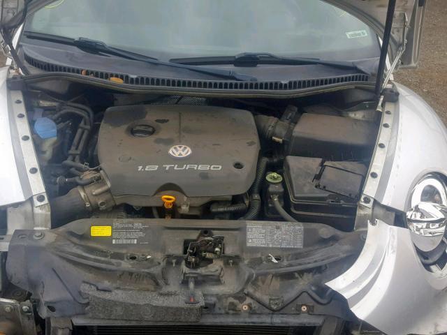 3VWCC21C11M408754 - 2001 VOLKSWAGEN NEW BEETLE Gümüş foto 7