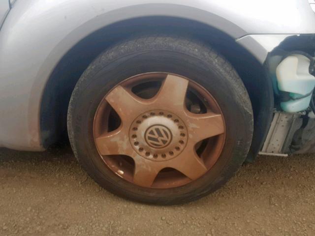 3VWCC21C11M408754 - 2001 VOLKSWAGEN NEW BEETLE Gümüş foto 9