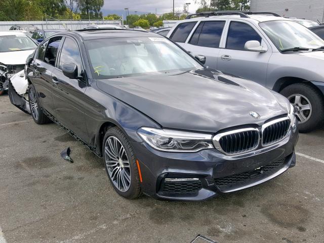 WBAJB1C58JB374189 - 2018 BMW 530XE BLACK photo 1