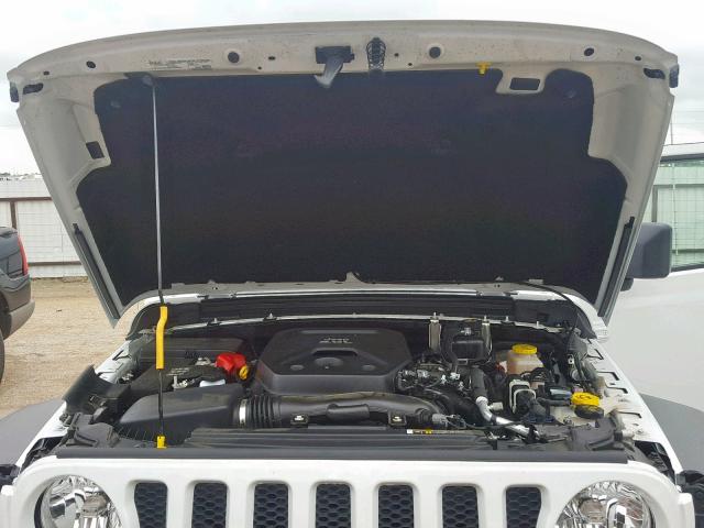 1C4GJXAN3KW542367 - 2019 JEEP WRANGLER S WHITE photo 7