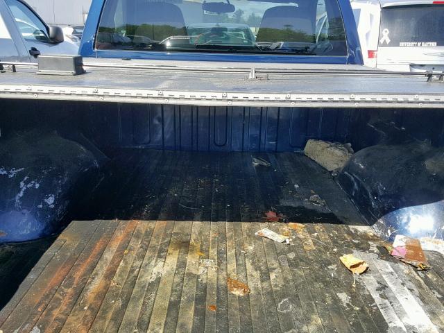 1GTCS146648131226 - 2004 GMC CANYON BLUE photo 6