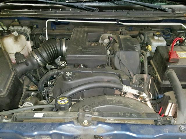 1GTCS146648131226 - 2004 GMC CANYON BLUE photo 7
