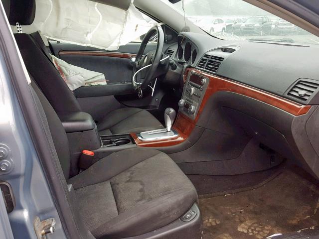 1G8ZV57718F262010 - 2008 SATURN AURA XR SILVER photo 5