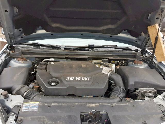 1G8ZV57718F262010 - 2008 SATURN AURA XR SILVER photo 7