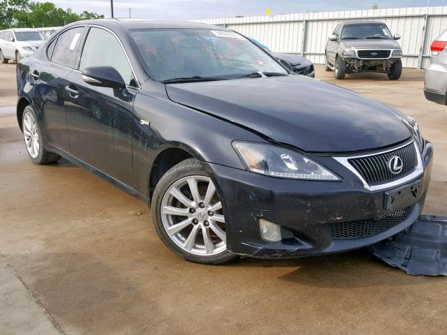 JTHCK262795031529 - 2009 LEXUS IS 250 BLACK photo 1