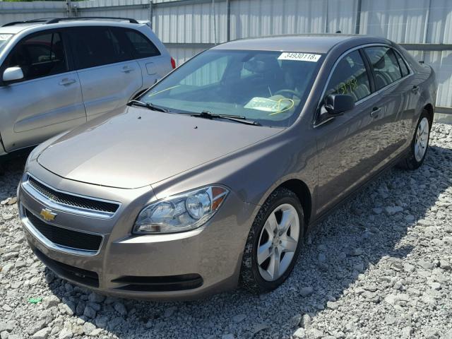1G1ZA5EU6CF137757 - 2012 CHEVROLET MALIBU LS 棕色 照片 2
