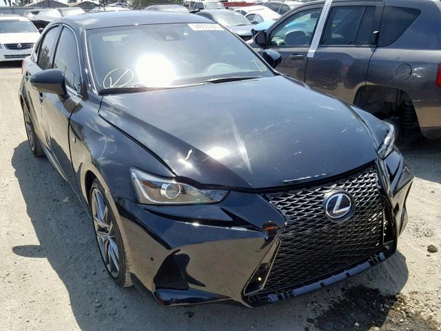 JTHC81D25J5033019 - 2018 LEXUS IS 300 BLACK photo 1