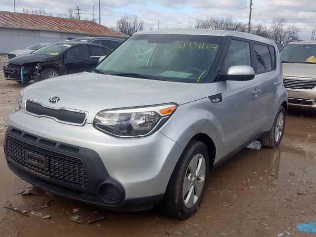 KNDJN2A27E7705491 - 2014 KIA SOUL  photo 2