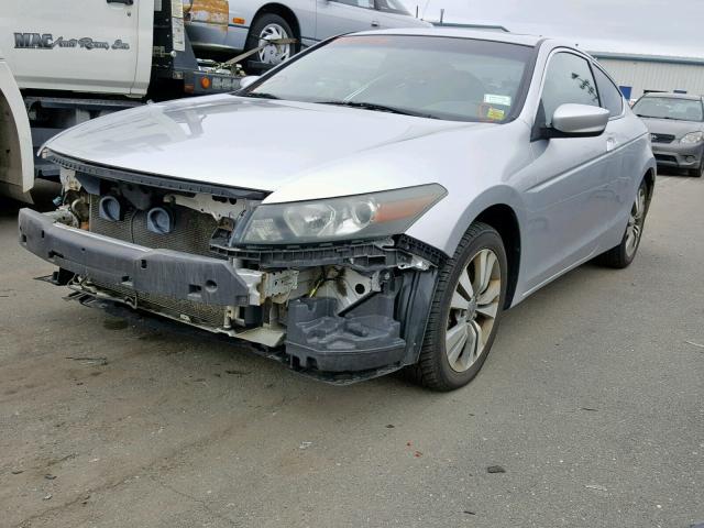 1HGCS12838A008584 - 2008 HONDA ACCORD EXL SILVER photo 2