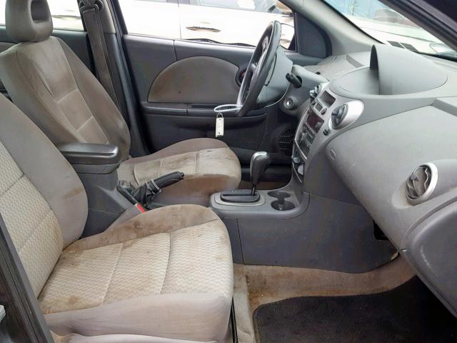 1G8AJ55FX7Z117547 - 2007 SATURN ION LEVEL BLACK photo 5