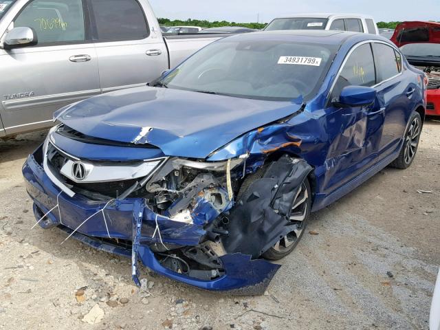 19UDE2F84GA014341 - 2016 ACURA ILX PREMIU BLUE photo 2