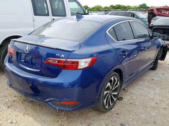 19UDE2F84GA014341 - 2016 ACURA ILX PREMIU BLUE photo 4