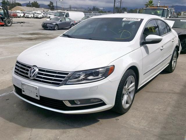 WVWBP7AN1GE500527 - 2016 VOLKSWAGEN CC BASE WHITE photo 2