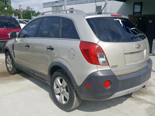 3GNAL2EK8DS579116 - 2013 CHEVROLET CAPTIVA LS 棕色 照片 3