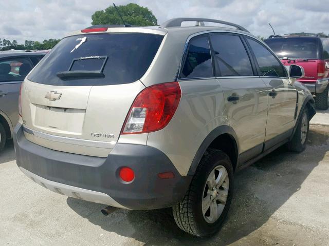 3GNAL2EK8DS579116 - 2013 CHEVROLET CAPTIVA LS 棕色 照片 4