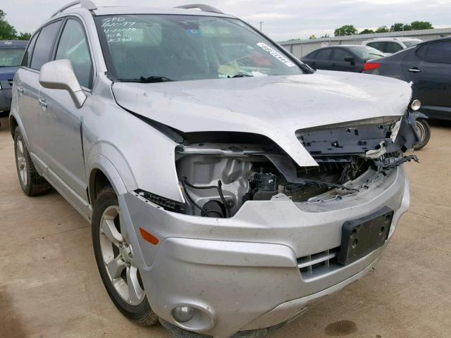 3GNAL3EK6ES647307 - 2014 CHEVROLET CAPTIVA LT SILVER photo 1