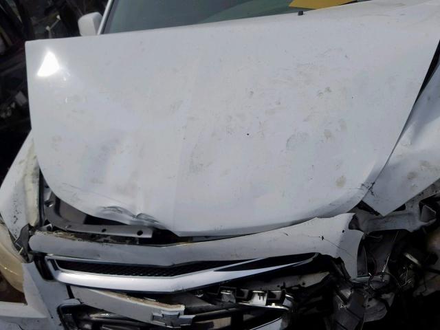 1G1ZC5E04AF185634 - 2010 CHEVROLET MALIBU 1LT WHITE photo 7