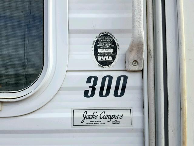 1UJBJ02R631CZ0067 - 2003 JAYCO EAGLE  WHITE photo 8