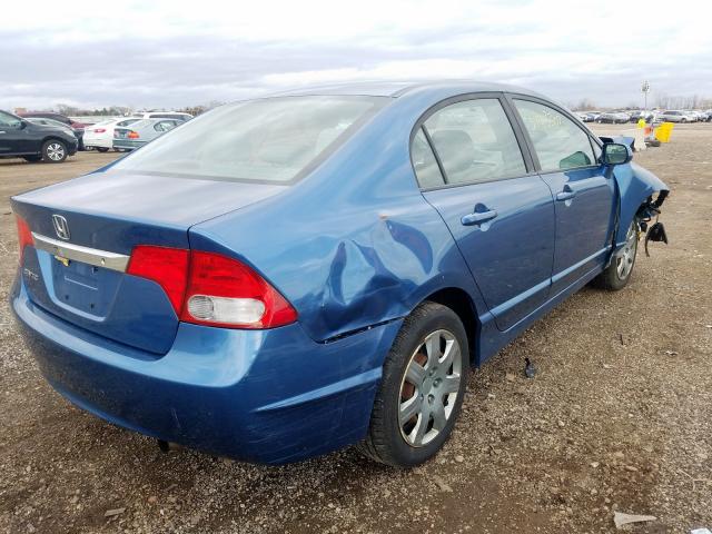 19XFA16549E048184 - 2009 HONDA CIVIC LX  photo 4