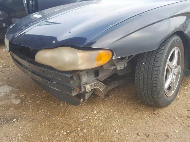 2G1WX15K519318282 - 2001 CHEVROLET MONTE CARL 黑色 照片 9