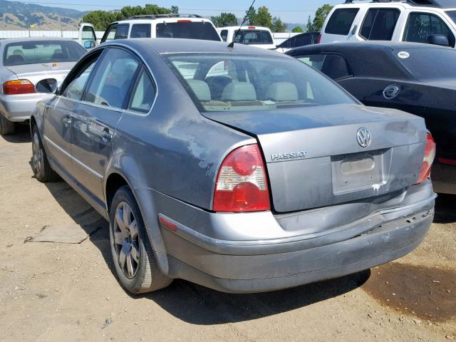 WVWME63B74E341309 - 2004 VOLKSWAGEN PASSAT GL SILVER photo 3