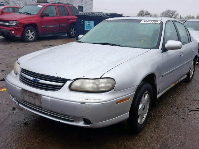 1G1NE52JX16262500 - 2001 CHEVROLET MALIBU LS SILVER photo 2