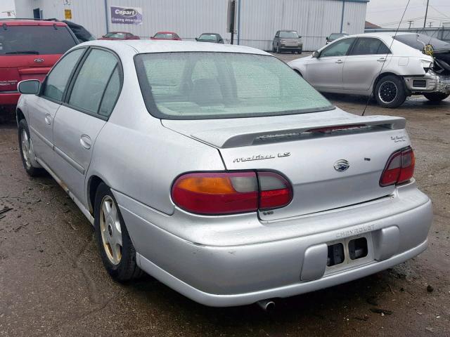 1G1NE52JX16262500 - 2001 CHEVROLET MALIBU LS SILVER photo 3