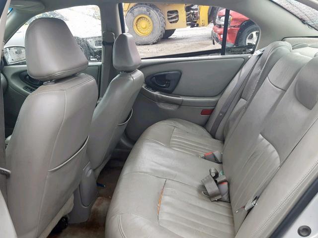 1G1NE52JX16262500 - 2001 CHEVROLET MALIBU LS SILVER photo 6