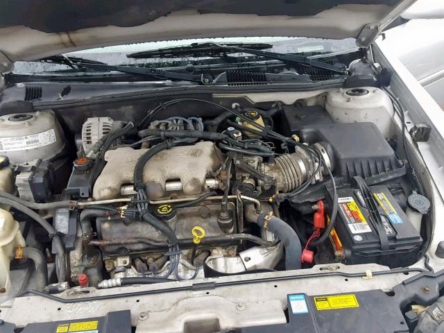 1G1NE52JX16262500 - 2001 CHEVROLET MALIBU LS SILVER photo 7