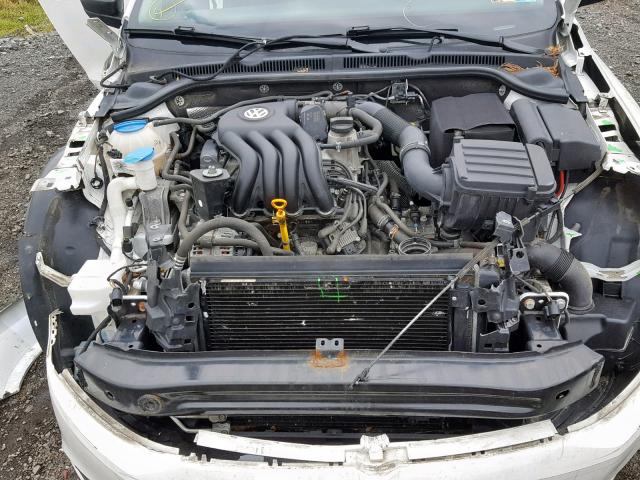 3VW2K7AJ7DM295522 - 2013 VOLKSWAGEN JETTA BASE WHITE photo 7