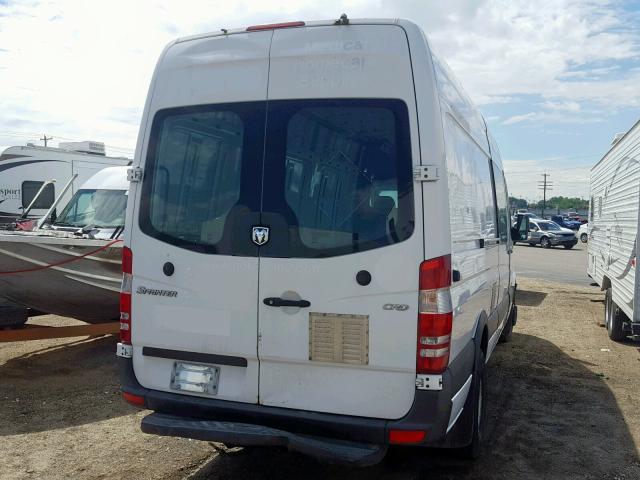 WD0PF445575218899 - 2007 DODGE SPRINTER 3 WHITE photo 4