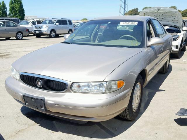 2G4WY55J0Y1215911 - 2000 BUICK CENTURY LI BEIGE photo 2